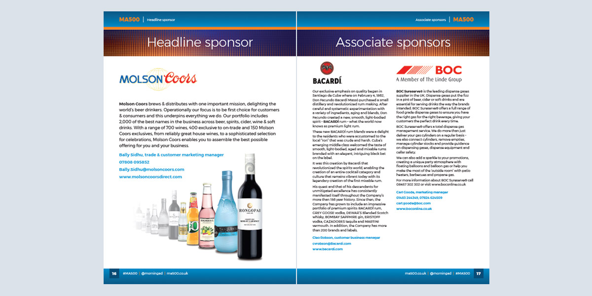 Graphic design and print brochures documents