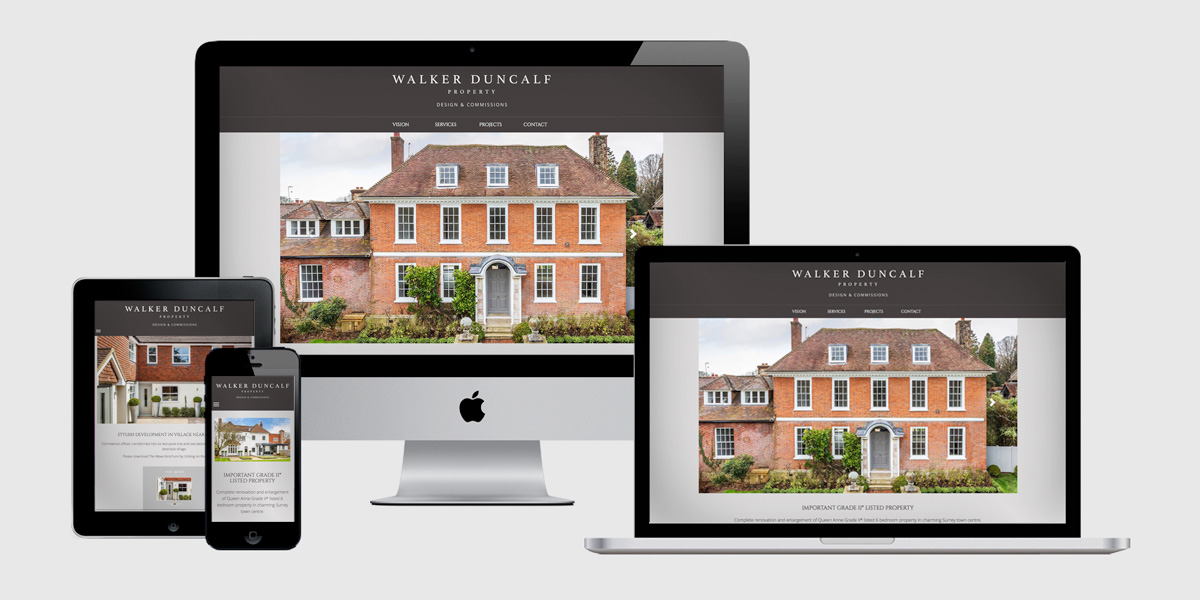 Brochure responsive adaptive web design sussex and surrey