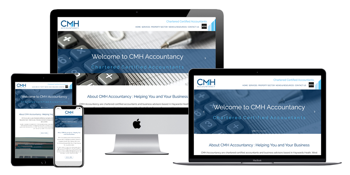 Responsive accountancy website design, build and development. Drupal website design and build, Studio B Creative