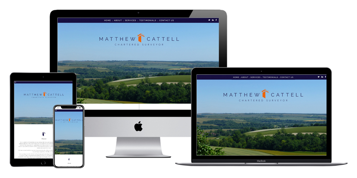 Chartered surveyor website design