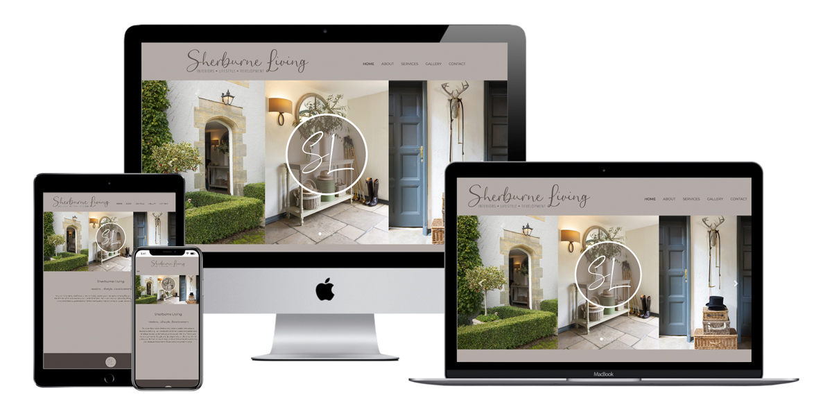 Interior design branding and website design/development