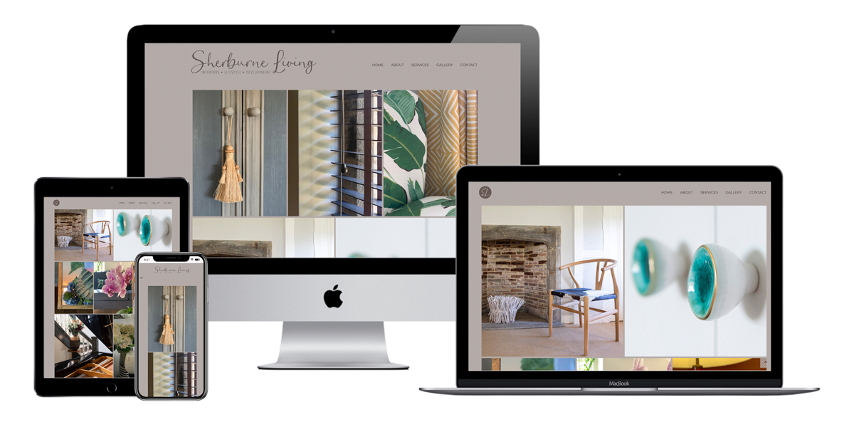 Interior design branding and website design/development