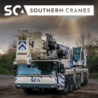 Drupal responsive website and branding for long-established Sussex-based crane, transport and machinery hire company