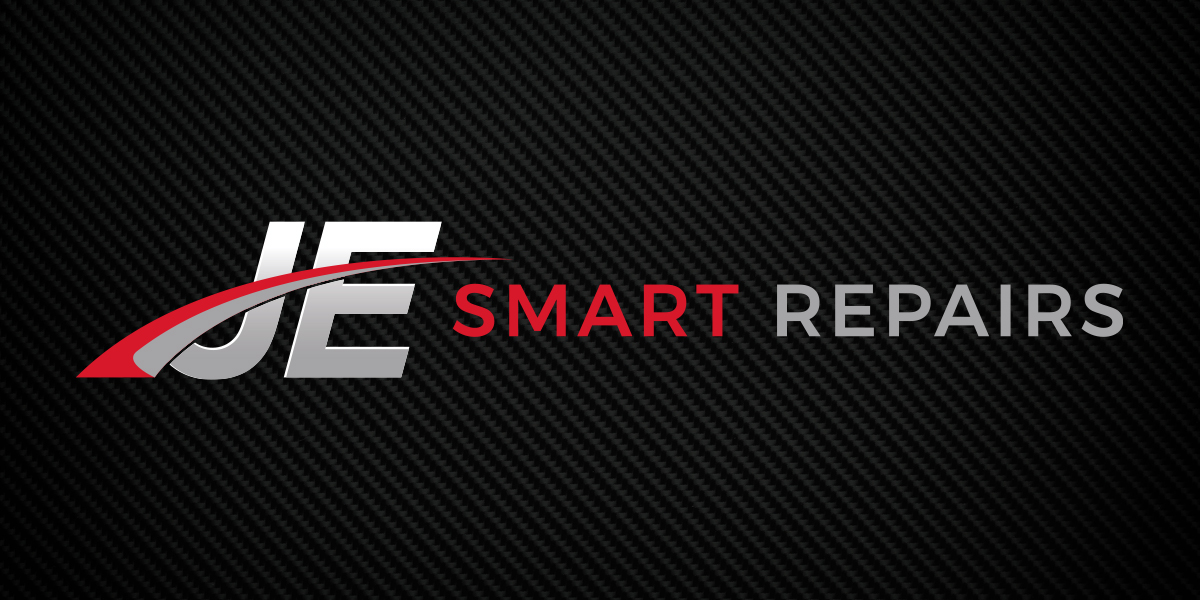 JE Smart Repair logo design and branding