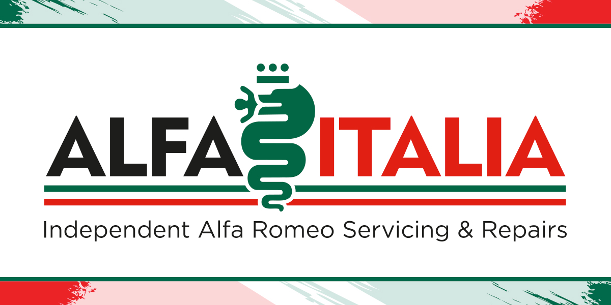 Alfa Italia logo design for independent Alfa Romeo specialist