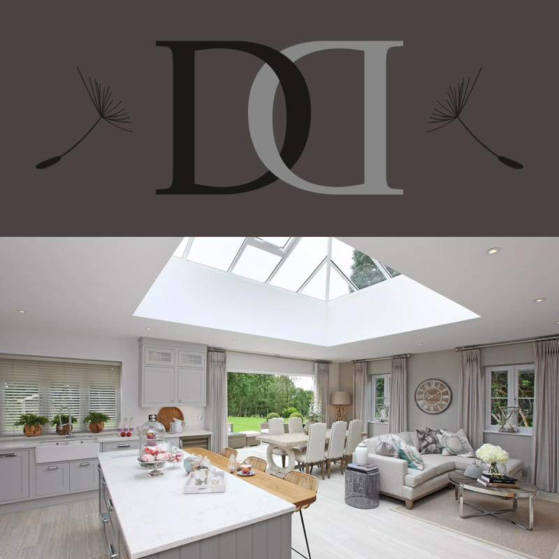 Brochure website for interior design company