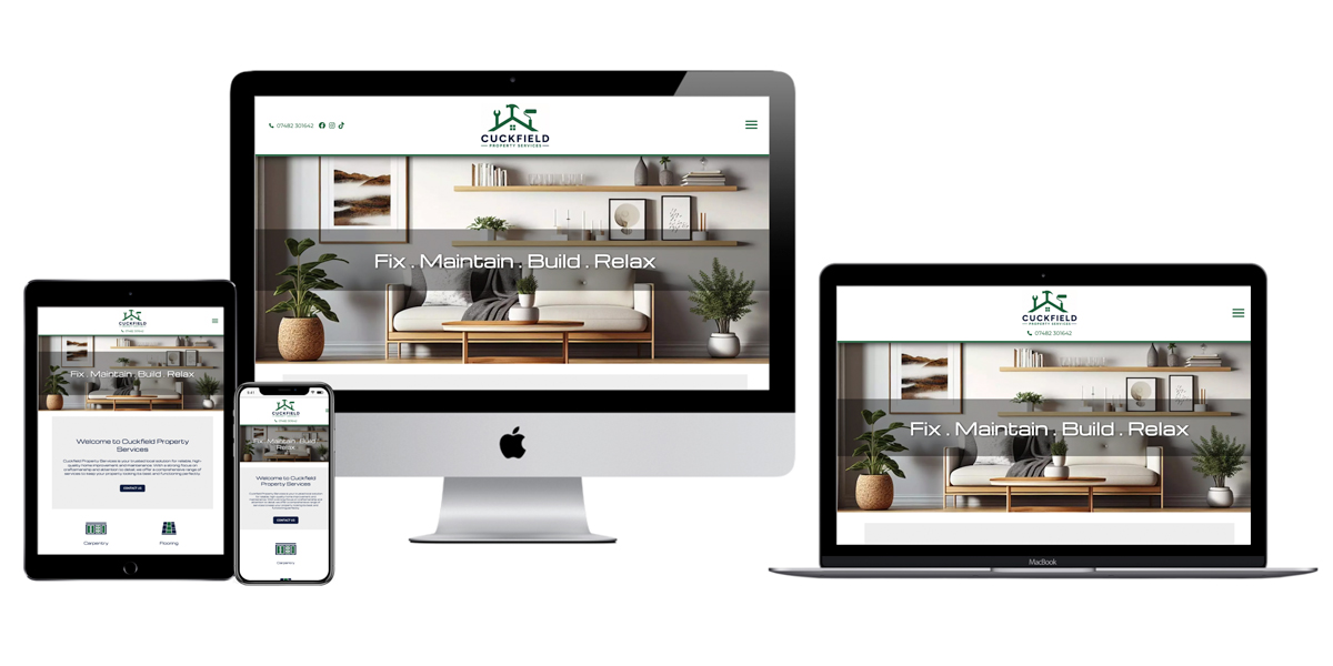 Drupal website design and build for independent property services and maintenance company based in Cuckfield, West Sussex